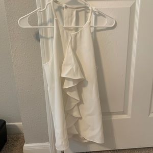 White, Julie Brown top, size 2, never worn!